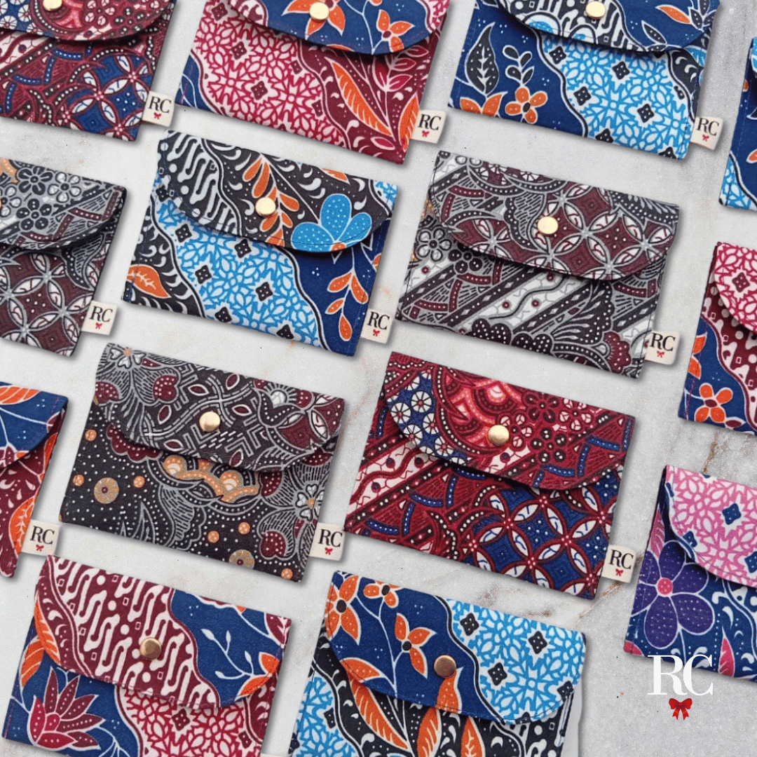 KTJ Siri Batik Dompet Kad Nama Mini / Mini Name Card Holder