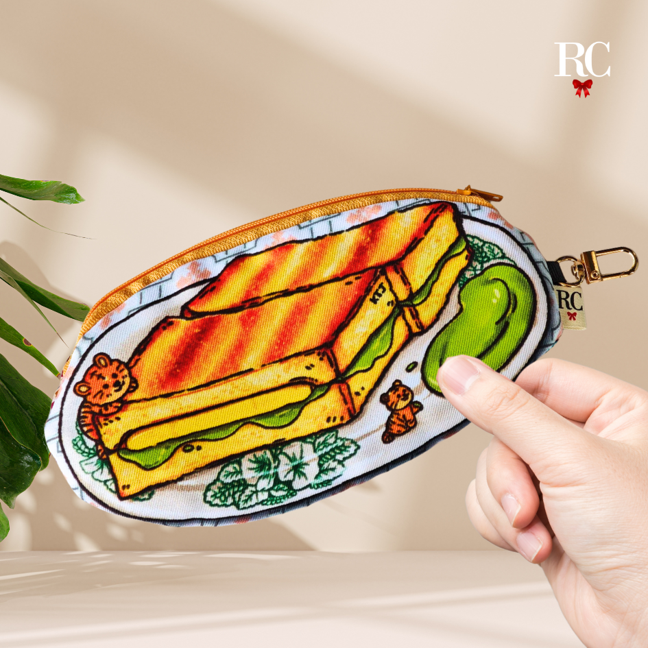 KTJ Dompet Syiling / Coin Pouch Roti Kaya