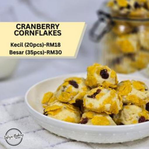Cranberry Cornflakes
