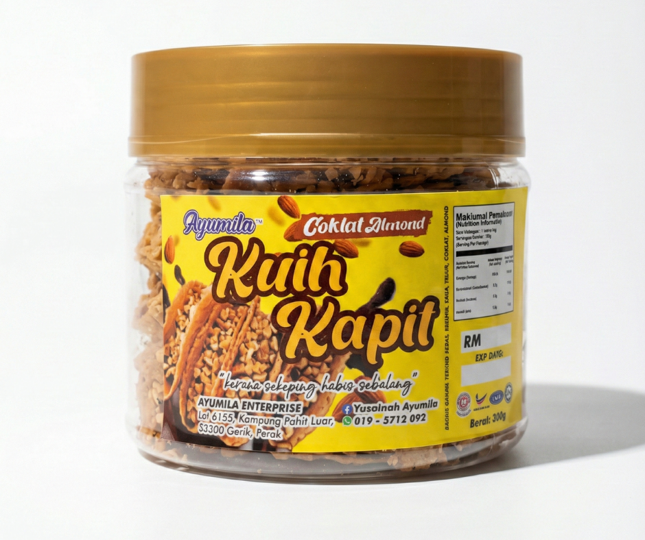 Ayumila Kuih Kapit Berinti Pelbagai Perisa — gambar 2