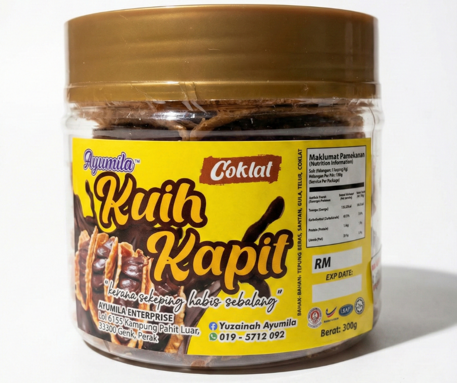 Ayumila Kuih Kapit Berinti Pelbagai Perisa — gambar 3